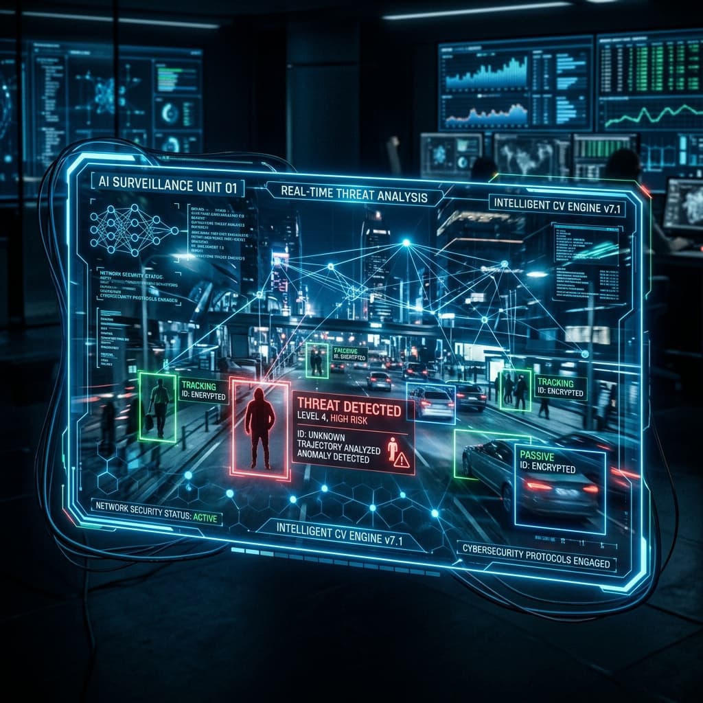 Developing a Real-Time AI Surveillance System for Intelligent Threat Detection